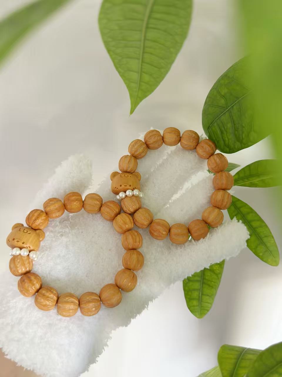 15mm 猴头京八凌 Monkey Head Walnut Bracelet | Natural Woods and Nuts | Handmade Bracelet