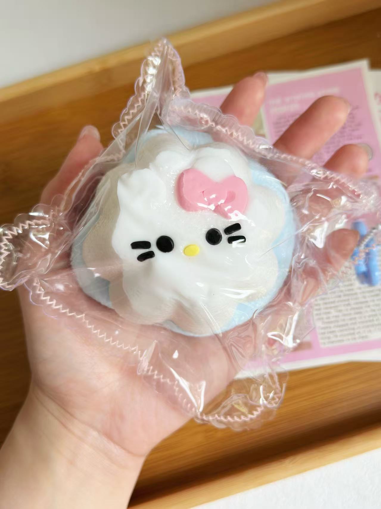 KT Pudding Handmade Taba Squishy Toy | Stress Reliever | Unique Fun | Slime Toy | Gift Idea