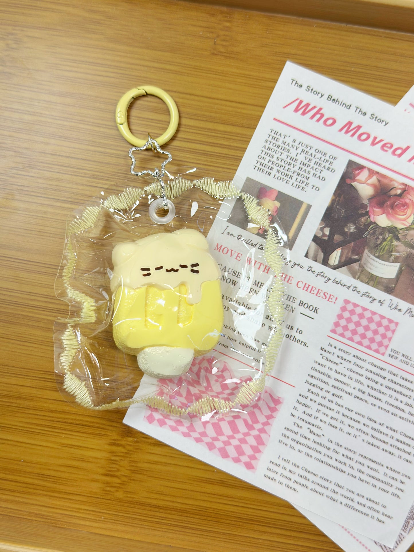 Icecream Handmade Taba Squishy Keychain