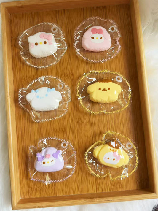 Handmade Mini Taba Squishy Keychain | Stress Reliever | Unique Fun | Handmade Slime Toy