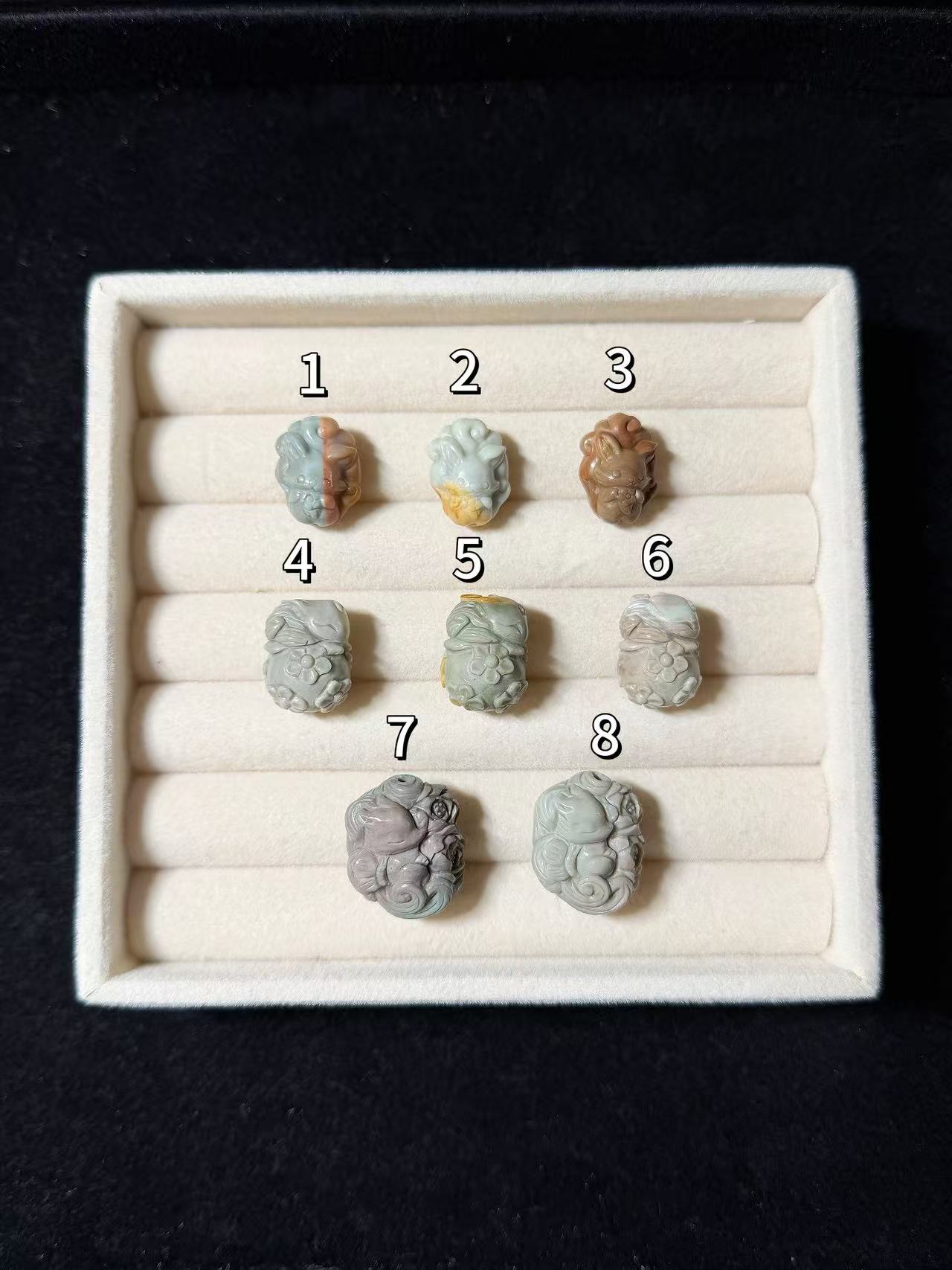 FOX Alashan Agate Bead Charms | Natural Stone Beads, Mixed Colors & Styles | DIY Jewelry Supplies