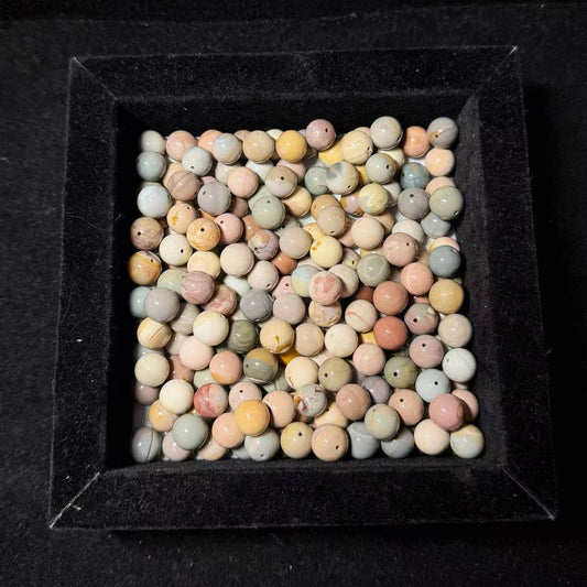 10mm Alashan Agate Beads – Random Mix Match | Natural Beads| 100g | Stone Beads, Mixed Colors & Styles | DIY Jewelry Supplies