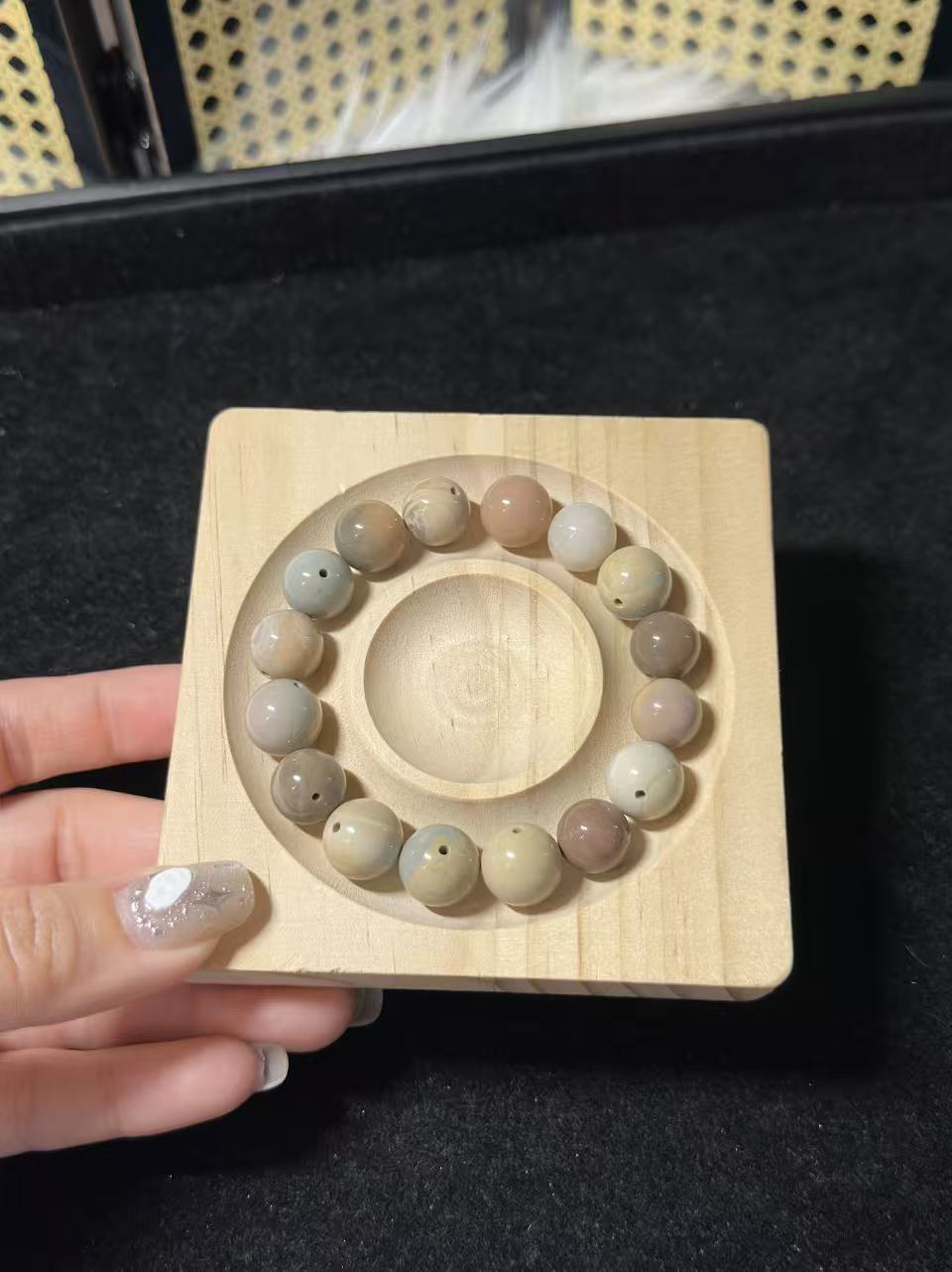 11-12mm Alashan Agate Beads – Random Mix Match | Natural Beads| 100g | Stone Beads, Mixed Colors & Styles | DIY Jewelry Supplies