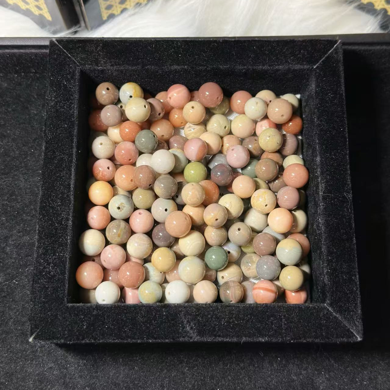 11-12mm Alashan Agate Beads – Random Mix Match | Natural Beads| 100g | Stone Beads, Mixed Colors & Styles | DIY Jewelry Supplies