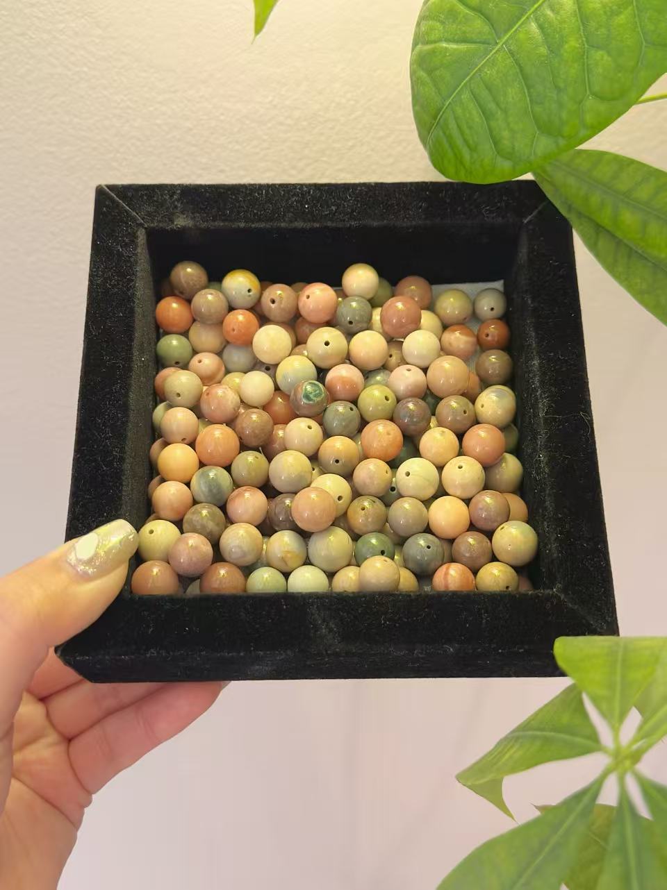 11-12mm Alashan Agate Beads – Random Mix Match | Natural Beads| 100g | Stone Beads, Mixed Colors & Styles | DIY Jewelry Supplies