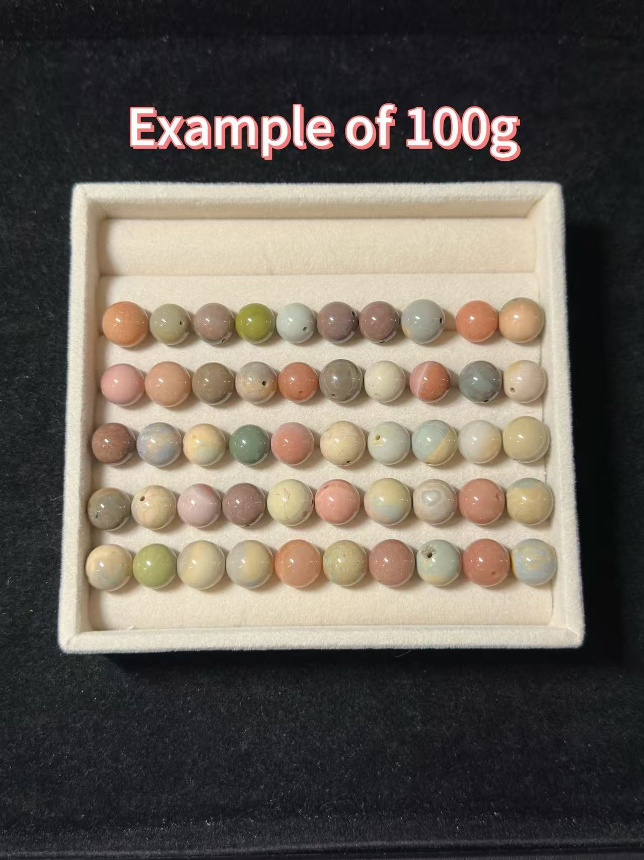 11-12mm Alashan Agate Beads – Random Mix Match | Natural Beads| 100g | Stone Beads, Mixed Colors & Styles | DIY Jewelry Supplies