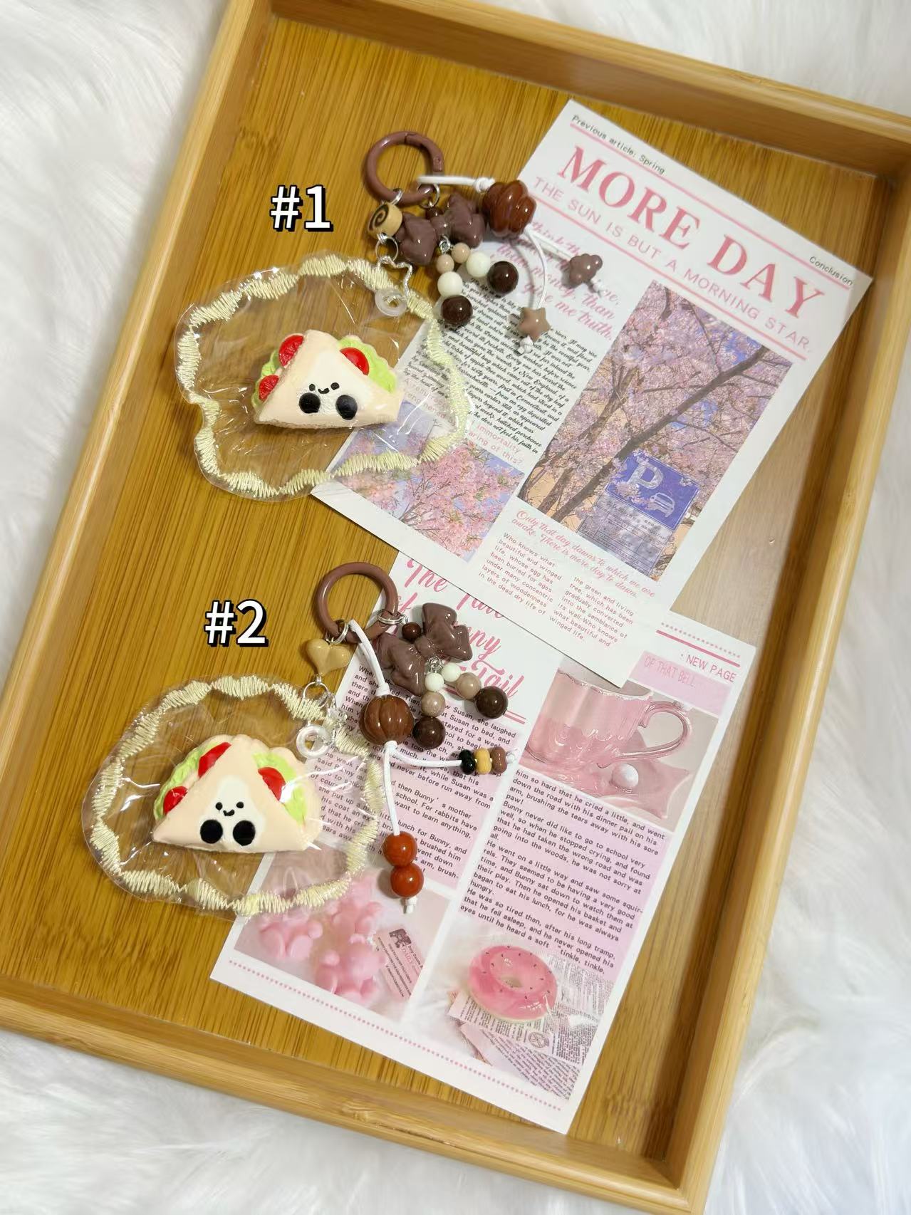 JC Mini Taba Squishy Keychain | Stress Reliever | Unique Fun | Handmade Slime Toy