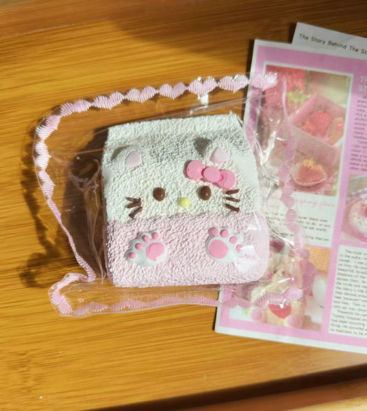 KT Milk Box Handmade Taba Squishy Toy | Stress Reliever | Unique Fun | Slime Toy | Gift Idea