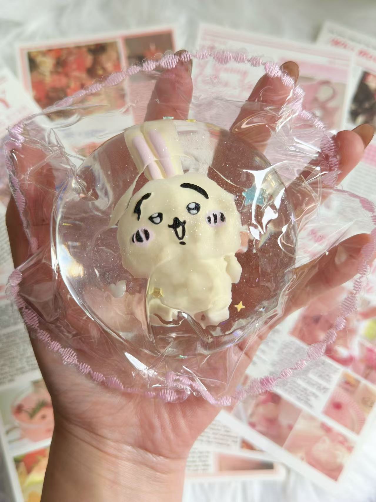 Crystal Ball Handmade Taba Squishy Toy | Stress Reliever | Unique Fun | Slime Toy | Gift Idea