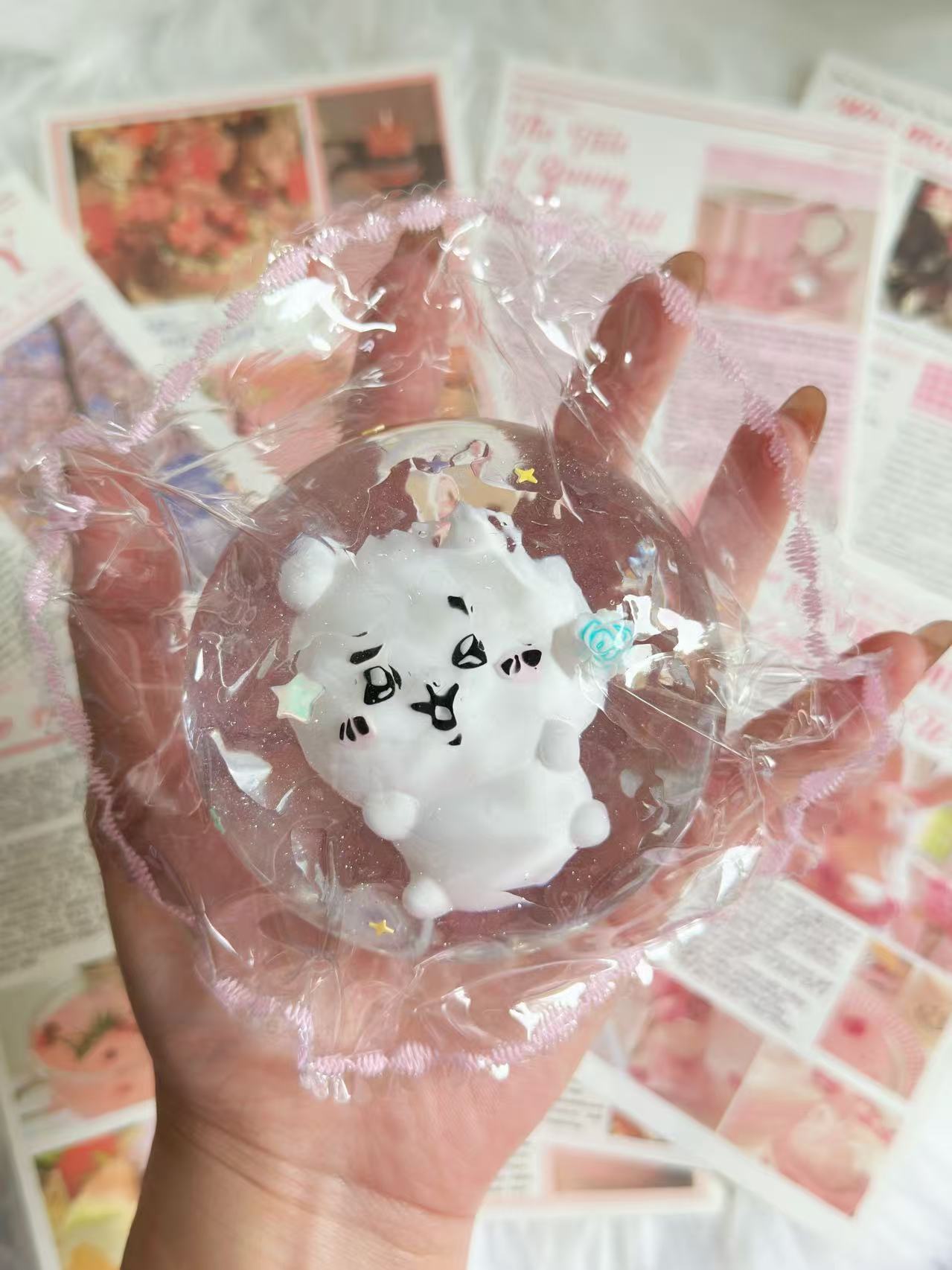 Crystal Ball Handmade Taba Squishy Toy | Stress Reliever | Unique Fun | Slime Toy | Gift Idea