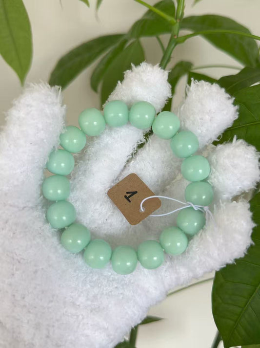 14mm苹果珠 Bodhi Root Bracelet | Prayer Beads | Handmade Bracelet | Natural Bodhi Root