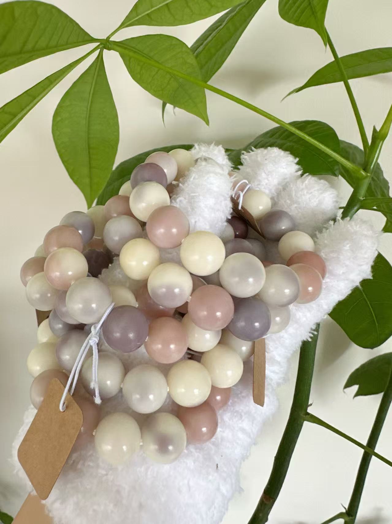 15mm圆珠 Bodhi Root Bracelet | Prayer Beads | Handmade Bracelet | Natural Bodhi Root