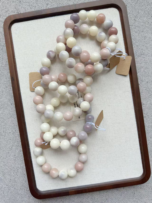 15mm圆珠 Bodhi Root Bracelet | Prayer Beads | Handmade Bracelet | Natural Bodhi Root