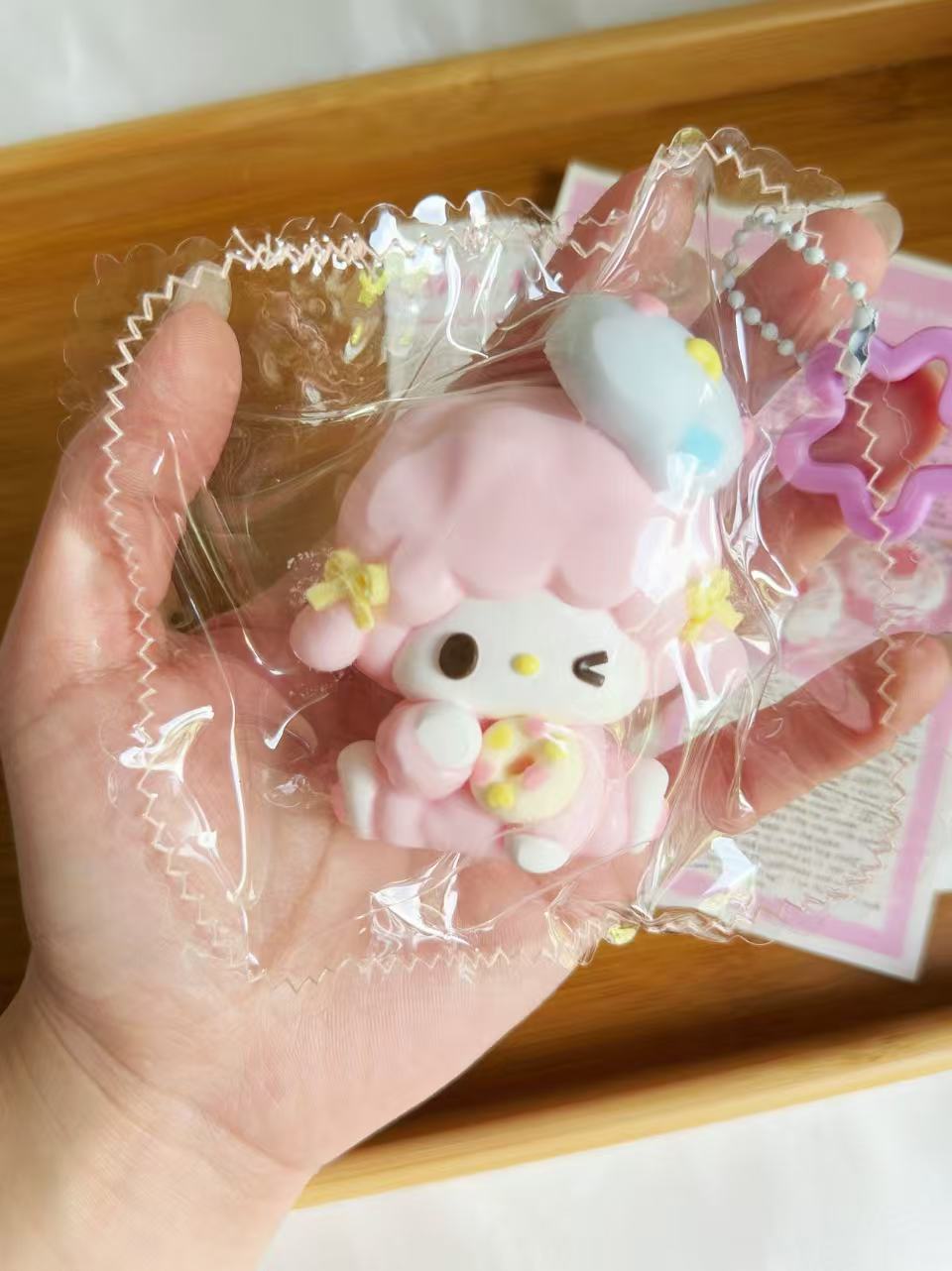 Piano Donut Taba Squishy Toy | Stress Reliever | Unique Fun | Handmade Slime Toy | Gift Idea