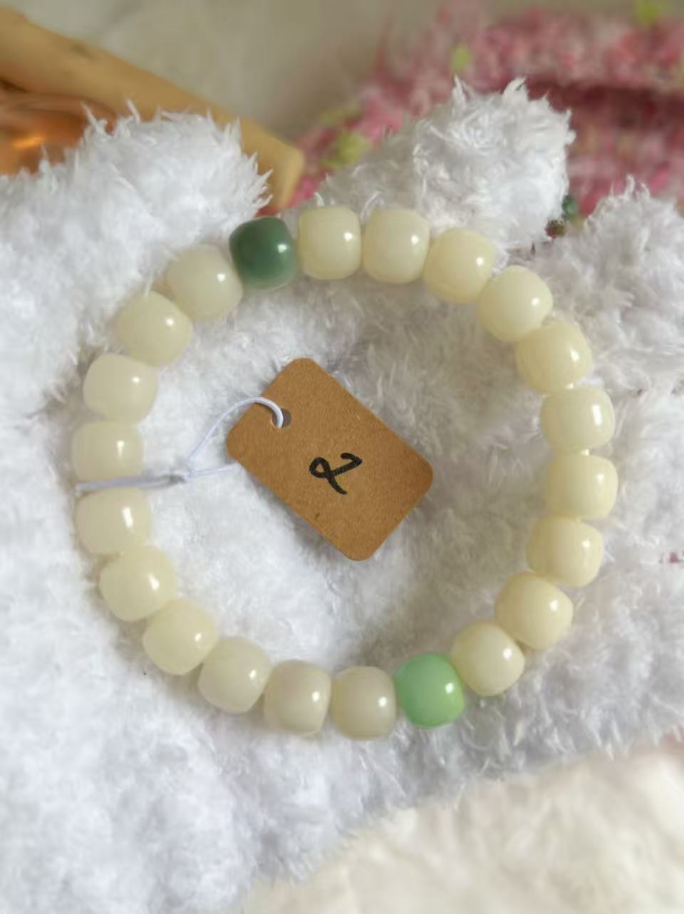 10mm桶珠 Bodhi Root Bracelet | Prayer Beads | Handmade Bracelet | Natural Bodhi Root