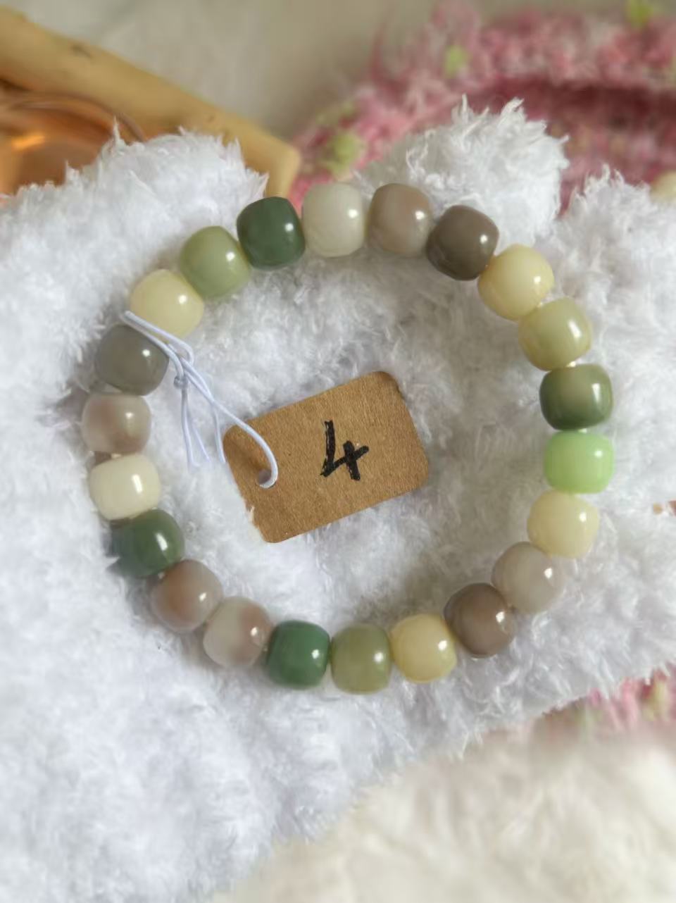 10mm桶珠 Bodhi Root Bracelet | Prayer Beads | Handmade Bracelet | Natural Bodhi Root