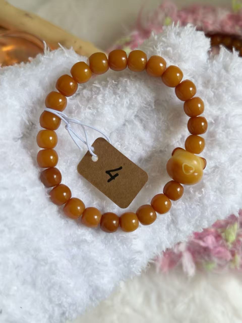9mm酒桶珠 Bodhi Root Bracelet | Prayer Beads | Handmade Bracelet | Natural Bodhi Root
