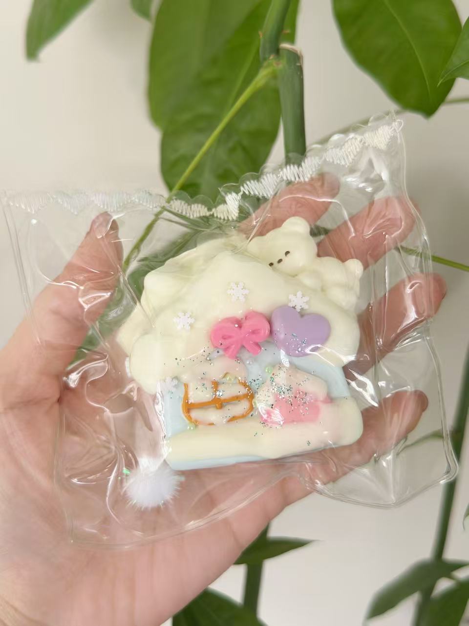 Little House Taba Squishy Toy | Stress Reliever | Unique Fun | Handmade Slime Toy