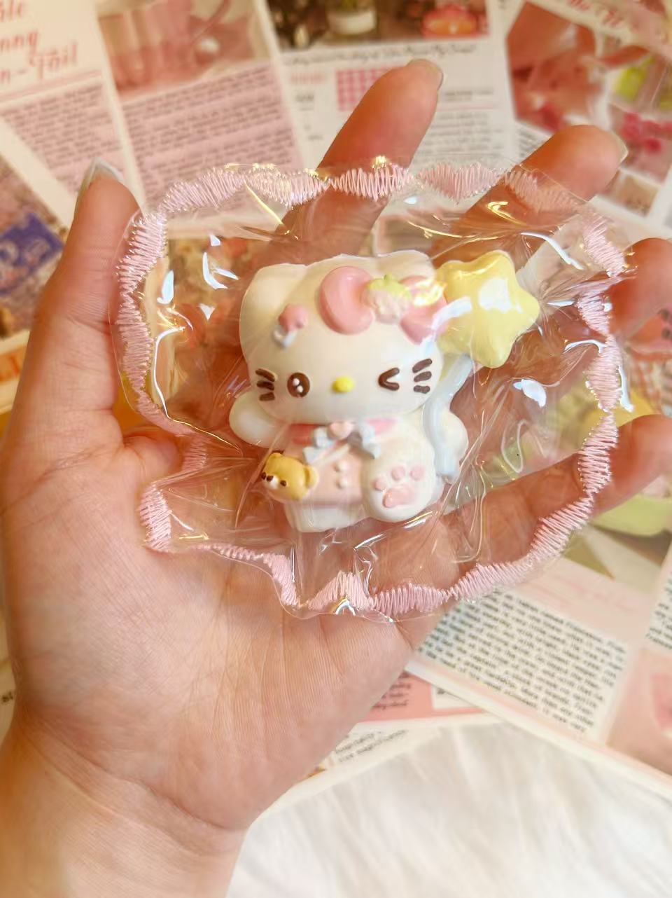 SR COLLECTION Handmade Taba Squishy Keychain | Stress Reliever | Unique Fun | Handmade Slime Toy | Gift Idea