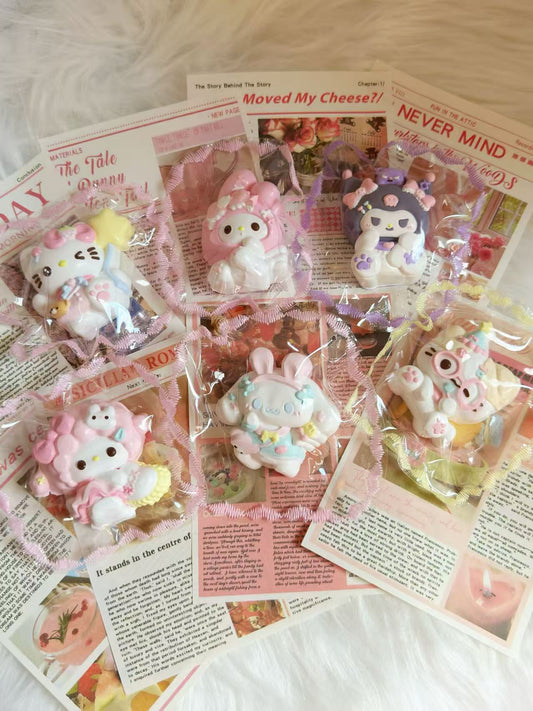 SR COLLECTION Handmade Taba Squishy Keychain | Stress Reliever | Unique Fun | Handmade Slime Toy | Gift Idea