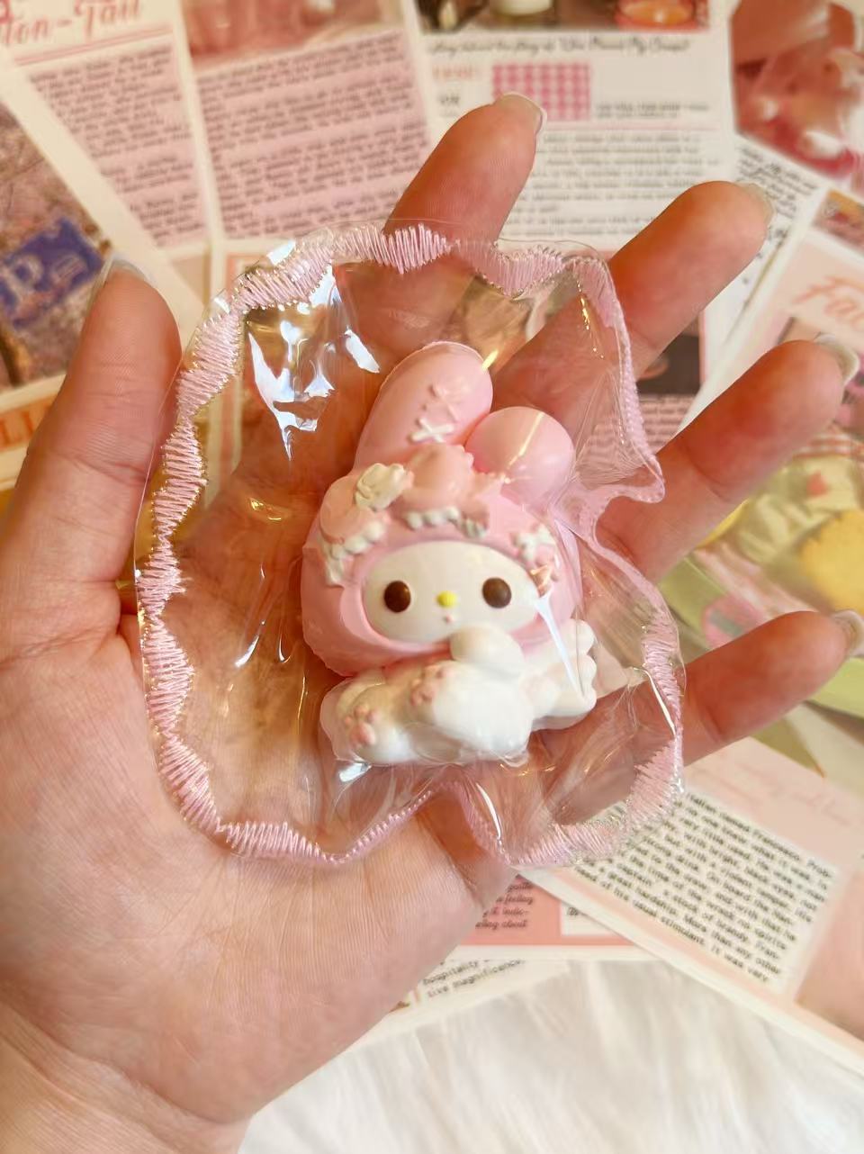 SR COLLECTION Handmade Taba Squishy Keychain | Stress Reliever | Unique Fun | Handmade Slime Toy | Gift Idea