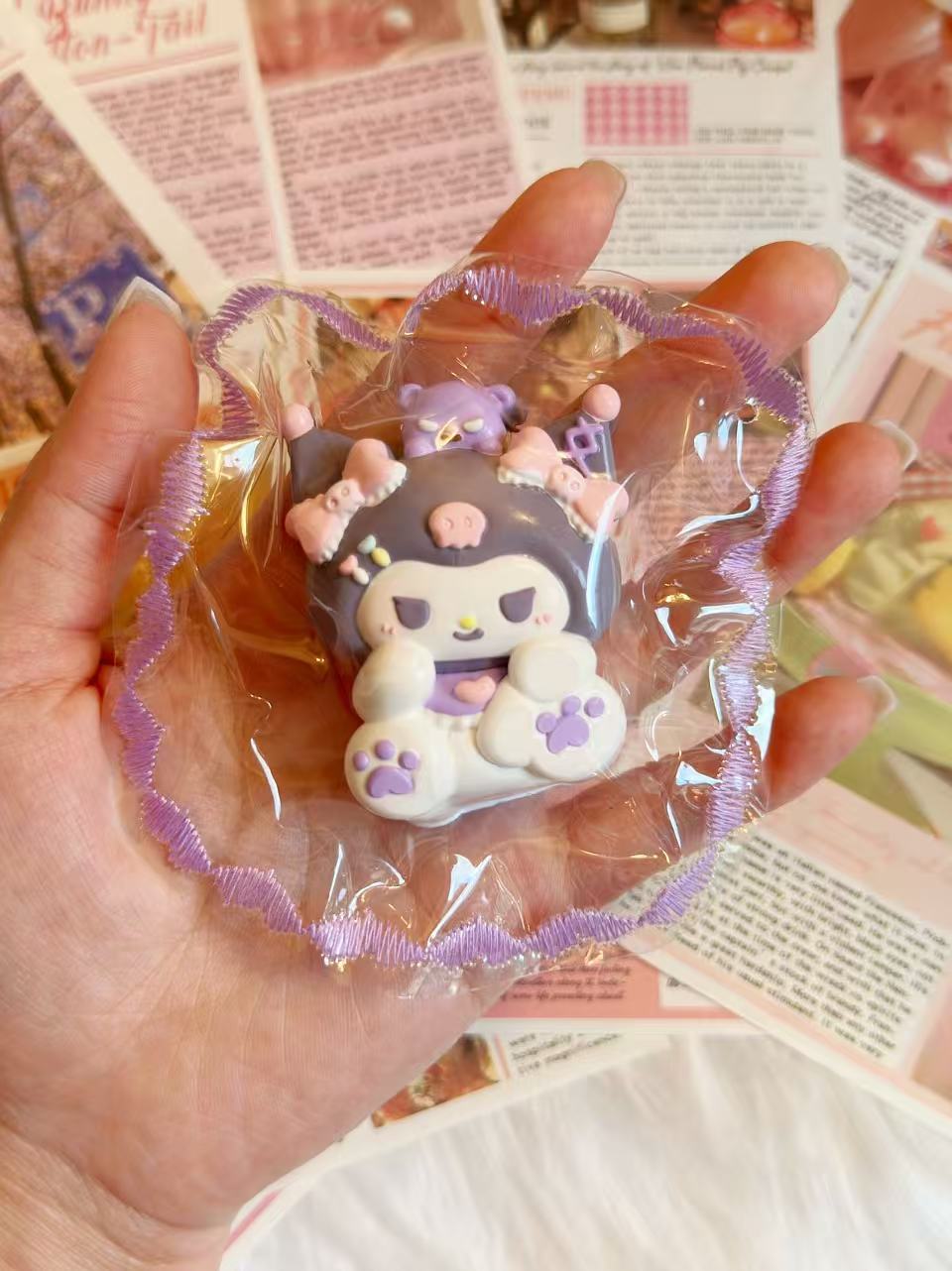 SR COLLECTION Handmade Taba Squishy Keychain | Stress Reliever | Unique Fun | Handmade Slime Toy | Gift Idea