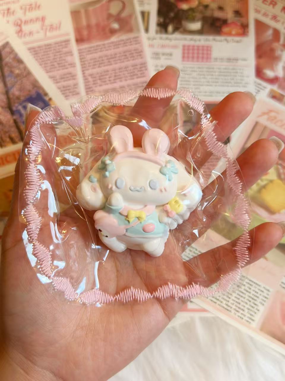 SR COLLECTION Handmade Taba Squishy Keychain | Stress Reliever | Unique Fun | Handmade Slime Toy | Gift Idea