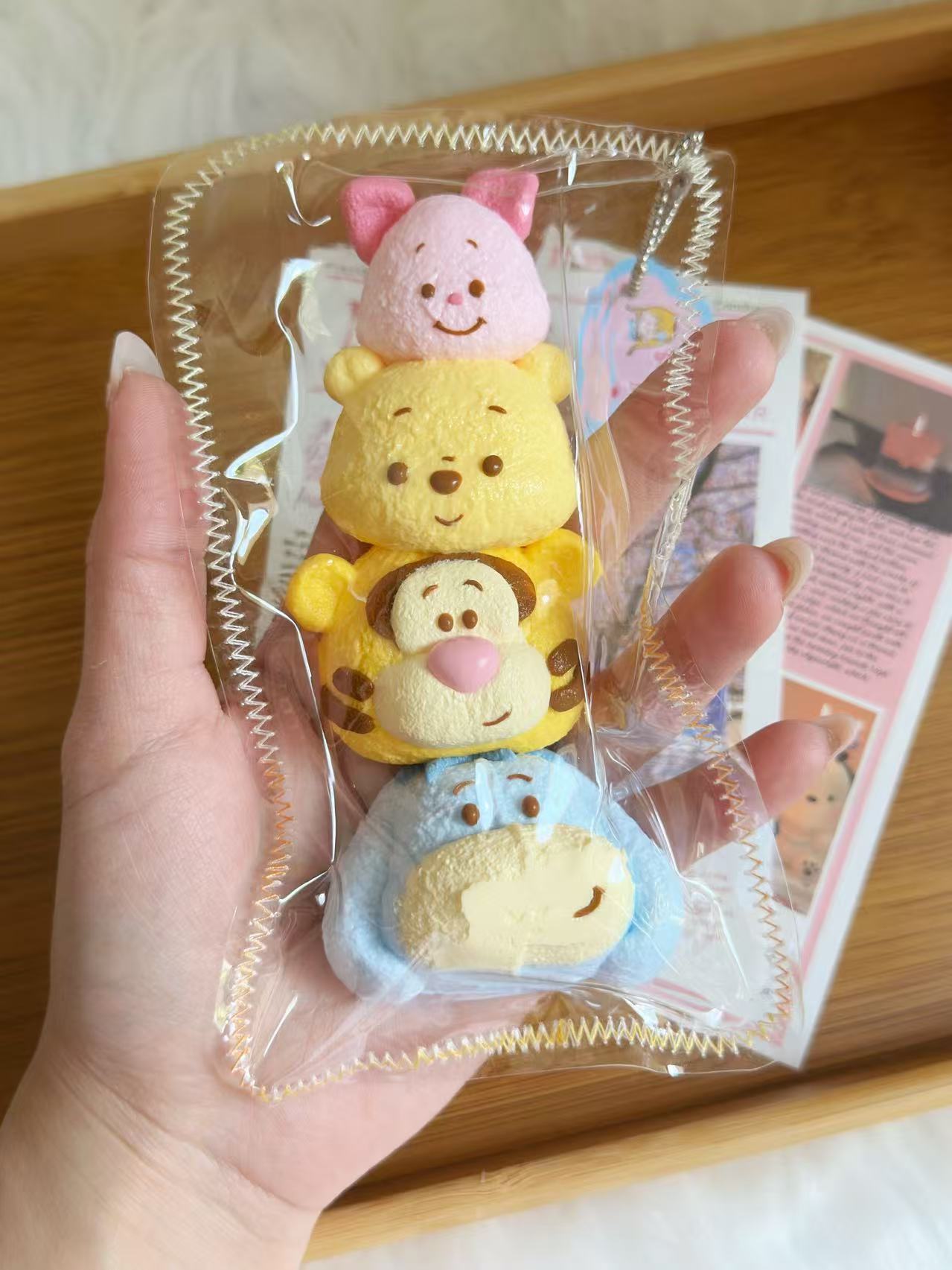 Winnie Stack Handmade Taba Squishy Toy | Stress Reliever | Unique Fun | Handmade Slime Toy