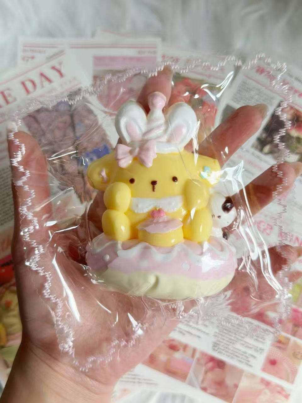 Donut Handmade Taba Squishy Toy | Stress Reliever | Unique Fun | Slime Toy | Gift Idea