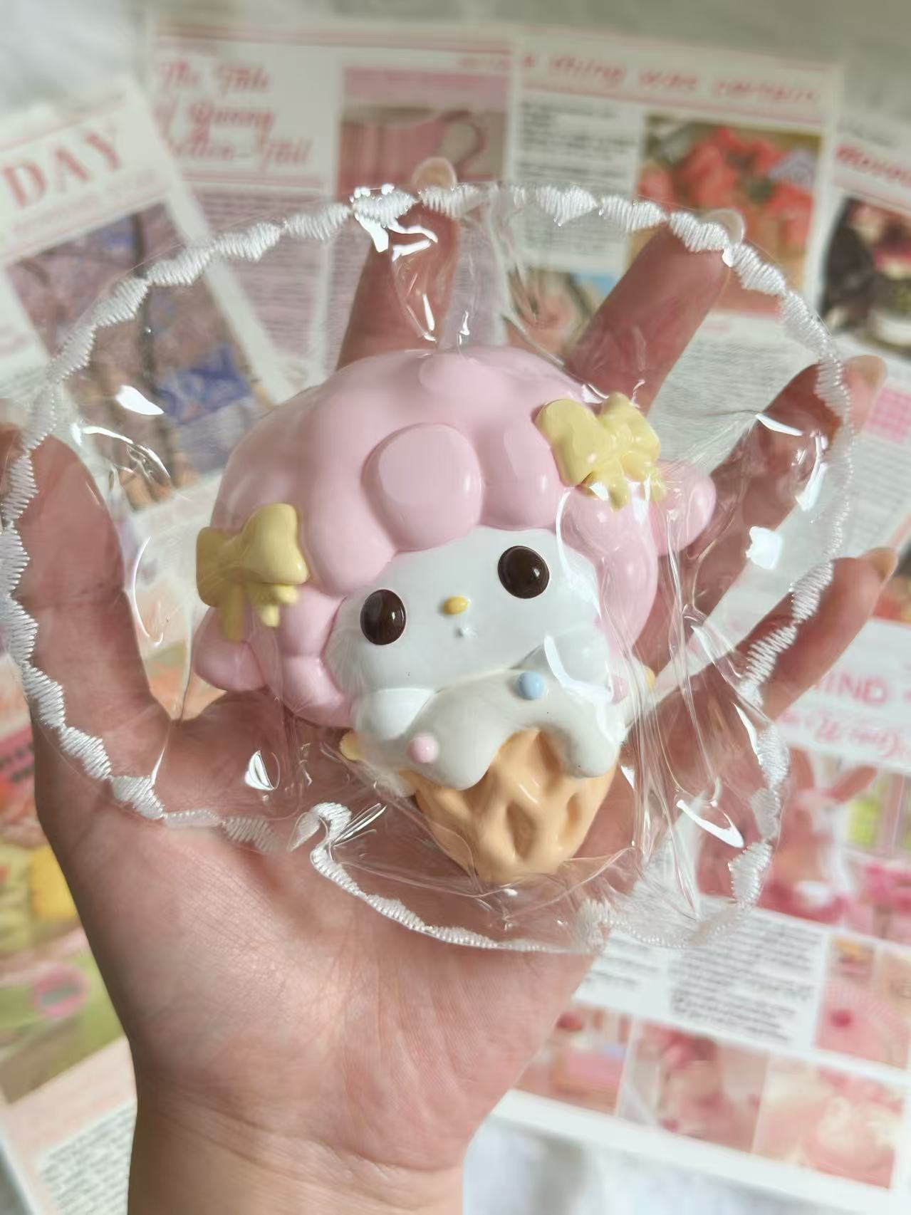 SR Icecream Handmade Taba Squishy Toy | Stress Reliever | Unique Fun | Slime Toy | Gift Idea