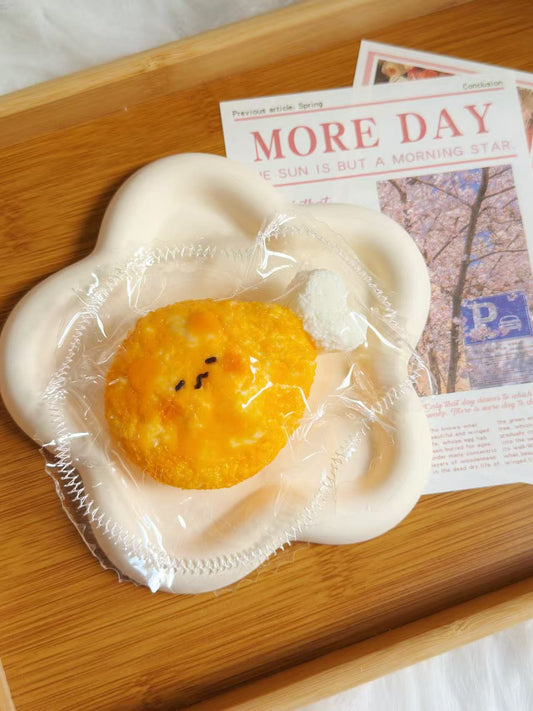 Fried Chicken Handmade Taba Squishy Toy | Stress Reliever | Unique Fun | Slime Toy | Gift Idea