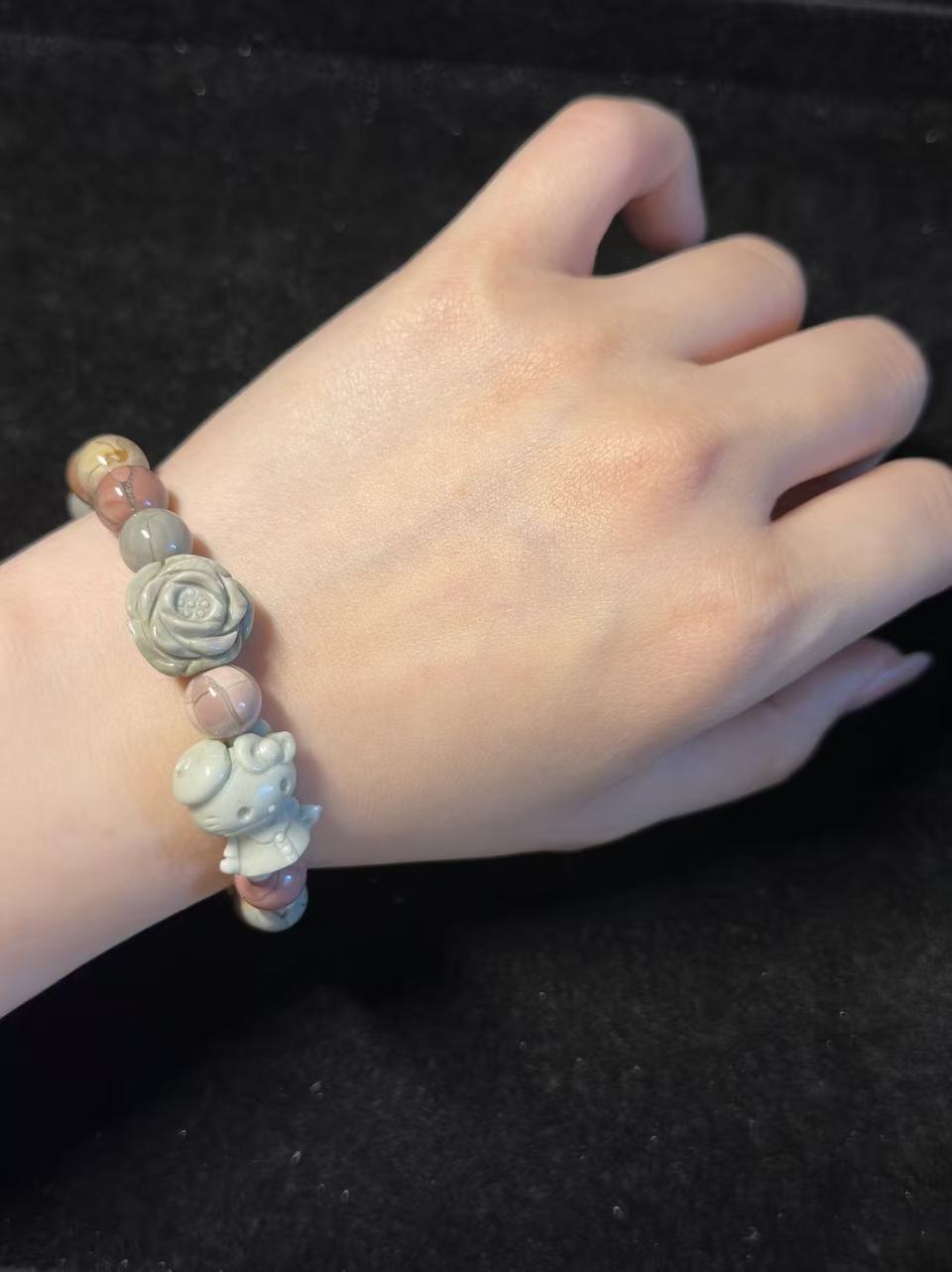 KT Exploded Colorful Alashan Agate Beads Bracelet | Gemstone | Design Bracelet | Handmade Jewelry | DIY | Gifts for Her