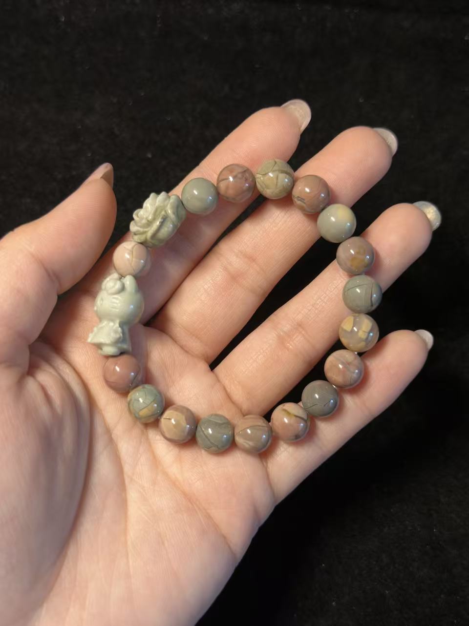 KT Exploded Colorful Alashan Agate Beads Bracelet | Gemstone | Design Bracelet | Handmade Jewelry | DIY | Gifts for Her