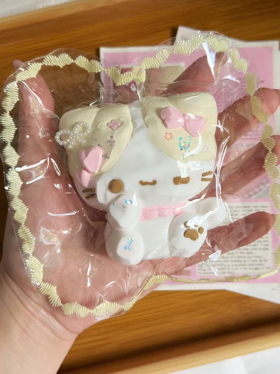 Little Cat Handmade Taba Squishy Toy | Stress Reliever | Unique Fun | Slime Toy | Gift Idea