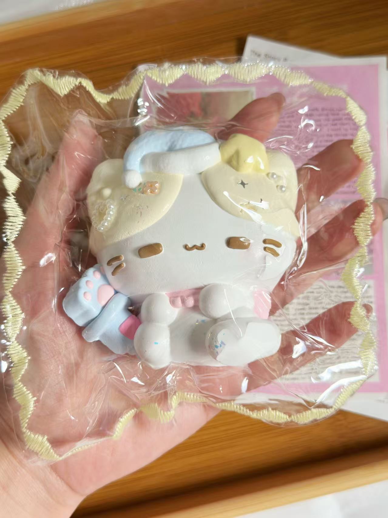 Little Cat Handmade Taba Squishy Toy | Stress Reliever | Unique Fun | Slime Toy | Gift Idea