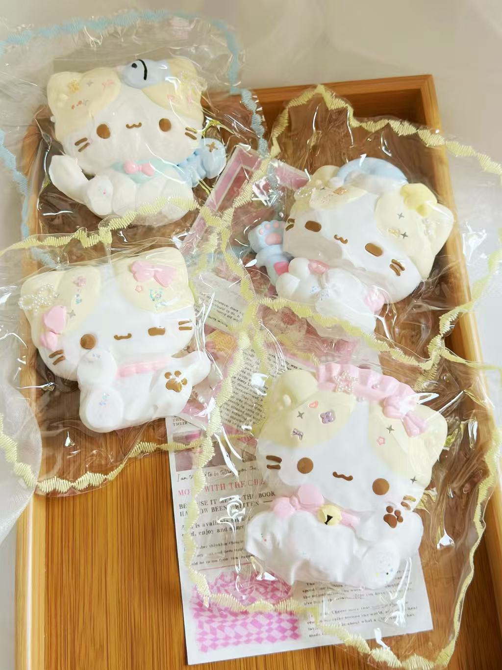 Little Cat Handmade Taba Squishy Toy | Stress Reliever | Unique Fun | Slime Toy | Gift Idea