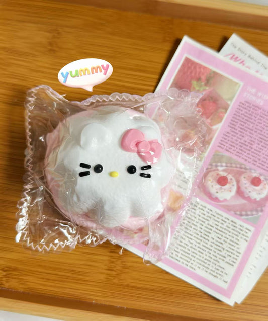 KT Pudding Handmade Taba Squishy Toy | Stress Reliever | Unique Fun | Slime Toy | Gift Idea