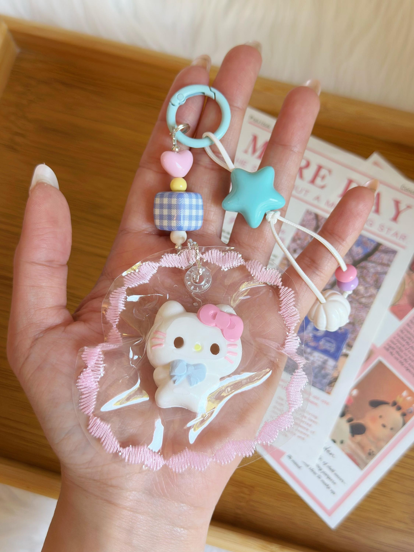 SR II Handmade Taba Squishy Keychain | Stress Reliever | Unique Fun | Handmade Slime Toy | Gift Idea