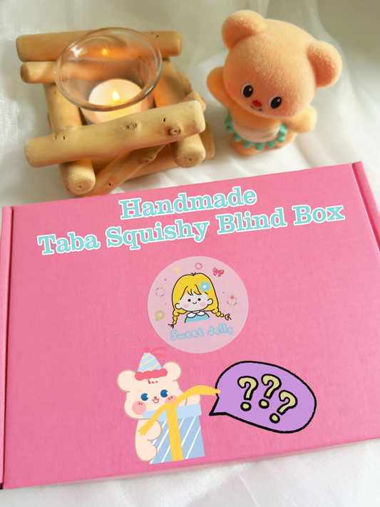 SURPRISE Blind Box Taba Squishy | Random Premium Squishies | Stress Reliever | Unique Fun | Handmade Slime Toy | Gift Idea