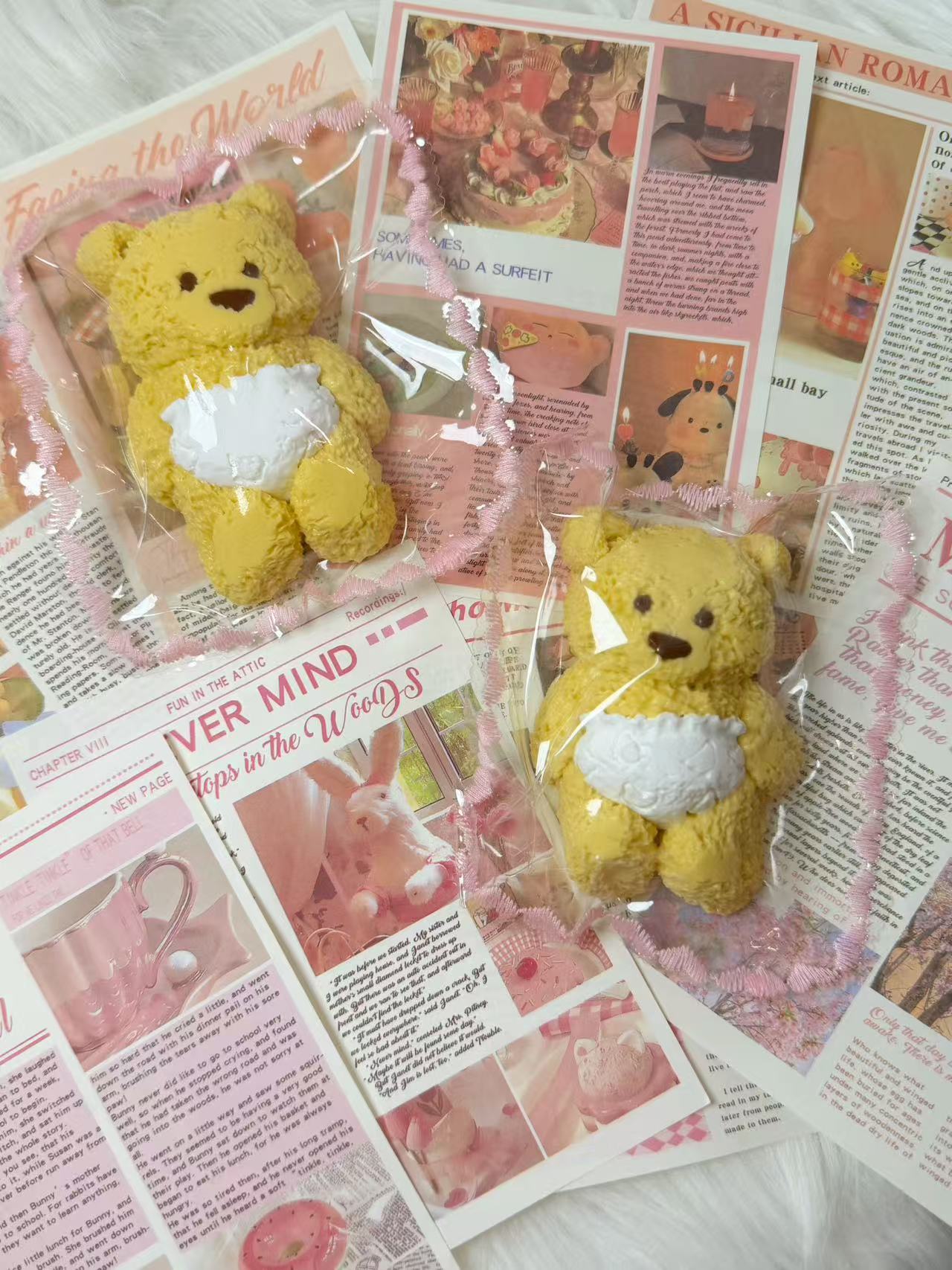 JC Bear Handmade Squishy Toy | Stress Reliever | Unique Fun | Handmade Slime Toy | Gift Idea