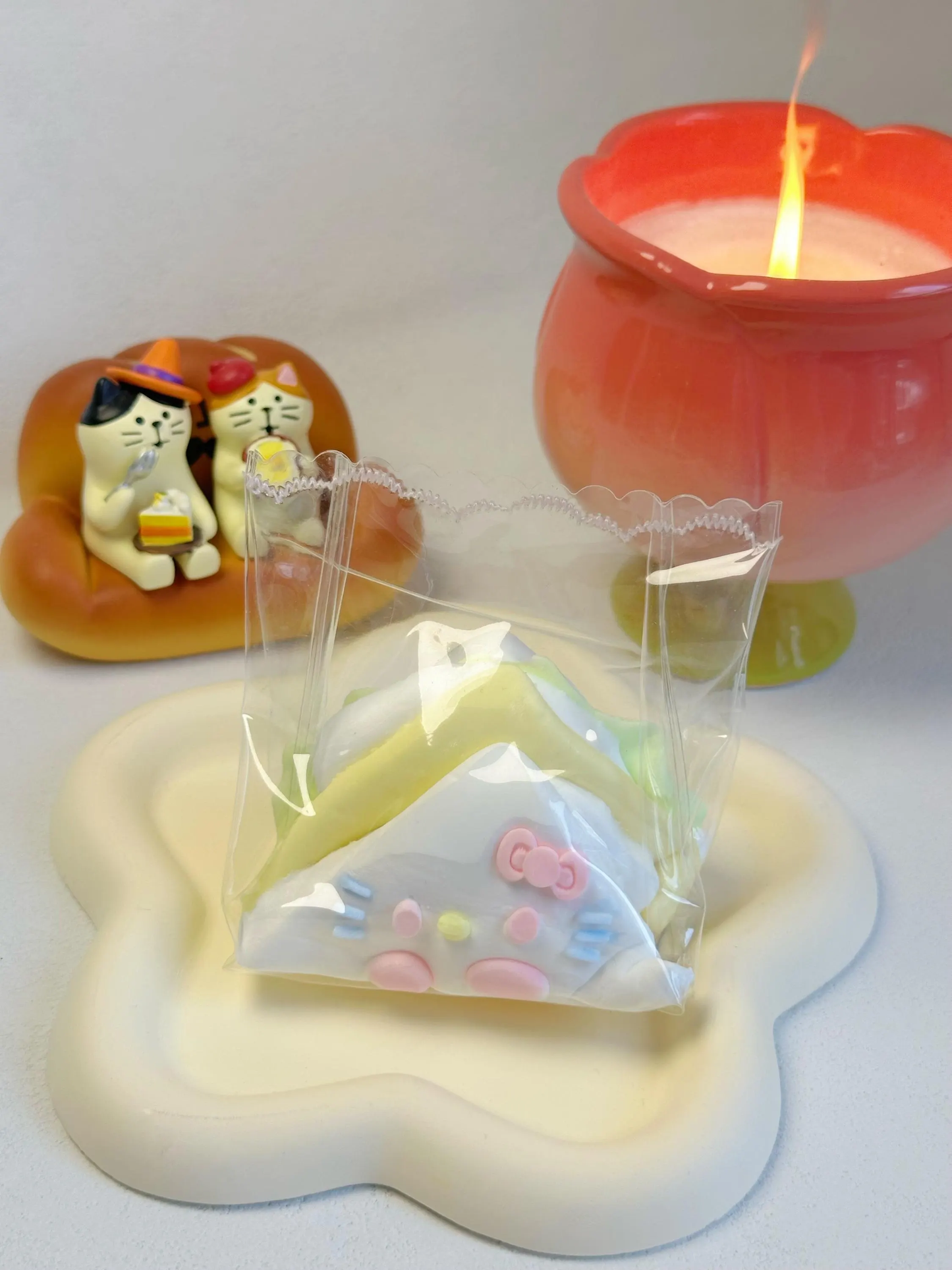 KT Sandwich Handmade Taba Squishy Toy | Stress Reliever | Unique Fun | Slime Toy | Gift Idea