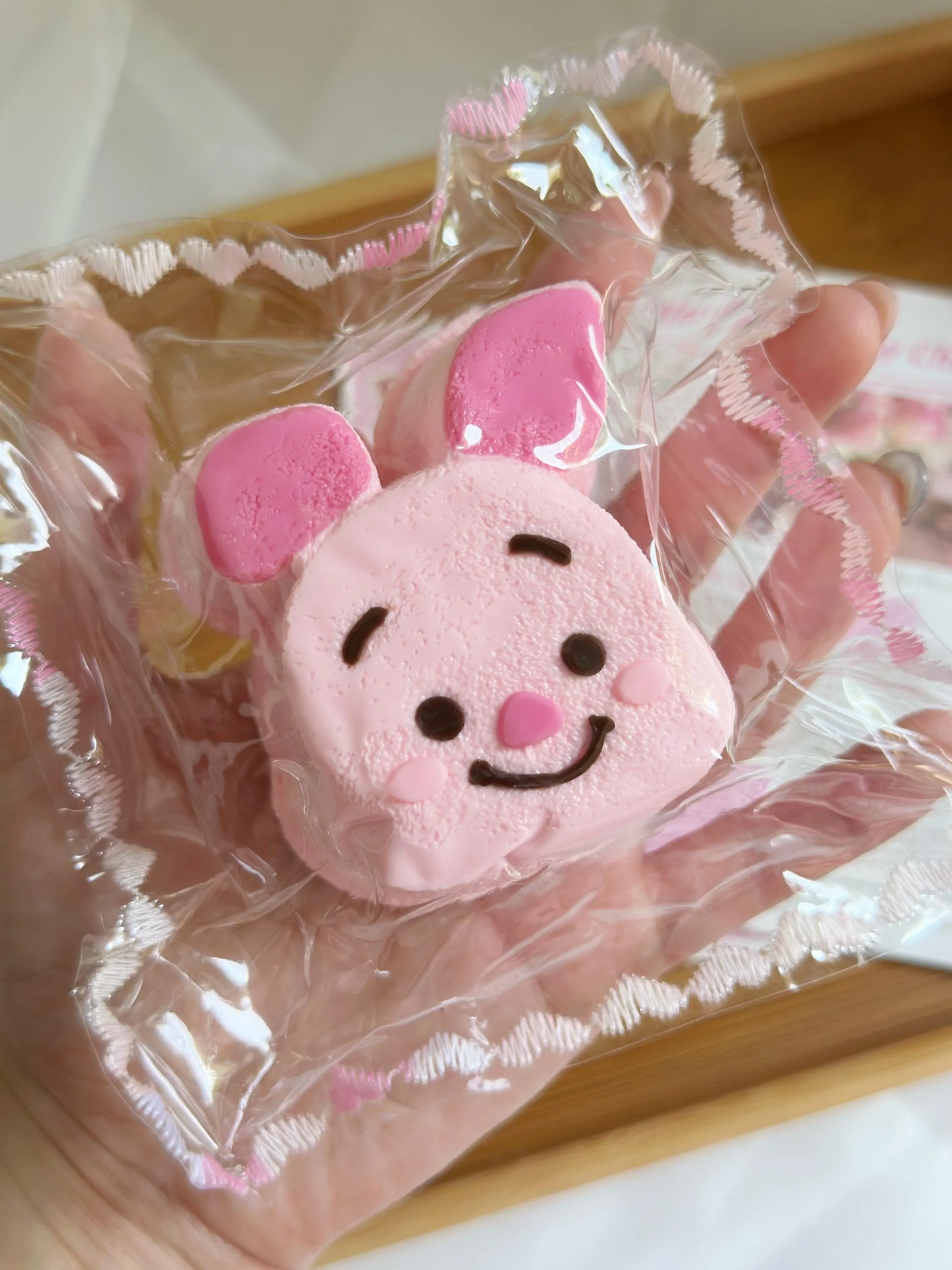 Winnie Family Pudding Handmade Taba Squishy Toy | Stress Reliever | Unique Fun | Handmade Slime Toy