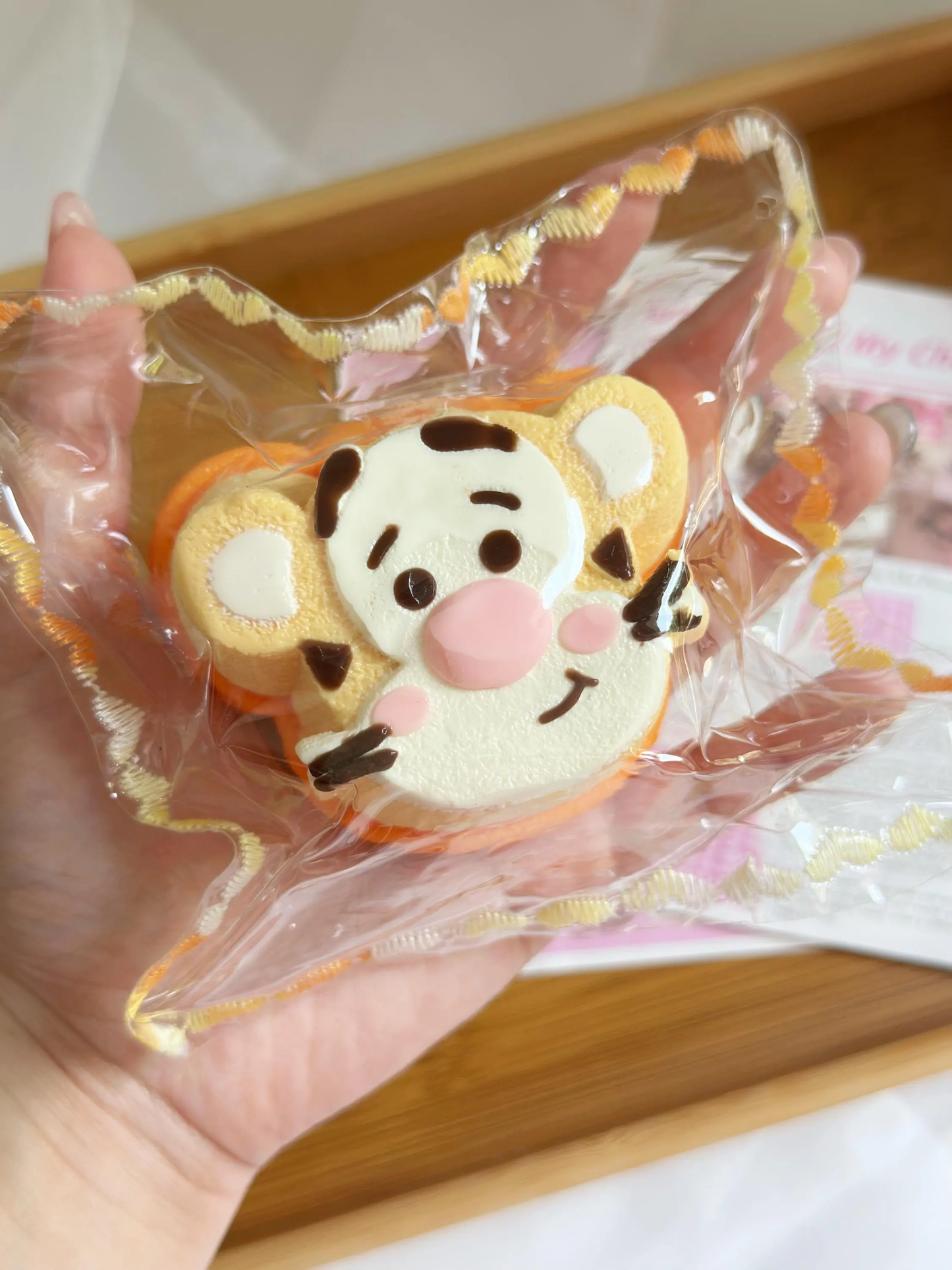 Winnie Family Pudding Handmade Taba Squishy Toy | Stress Reliever | Unique Fun | Handmade Slime Toy