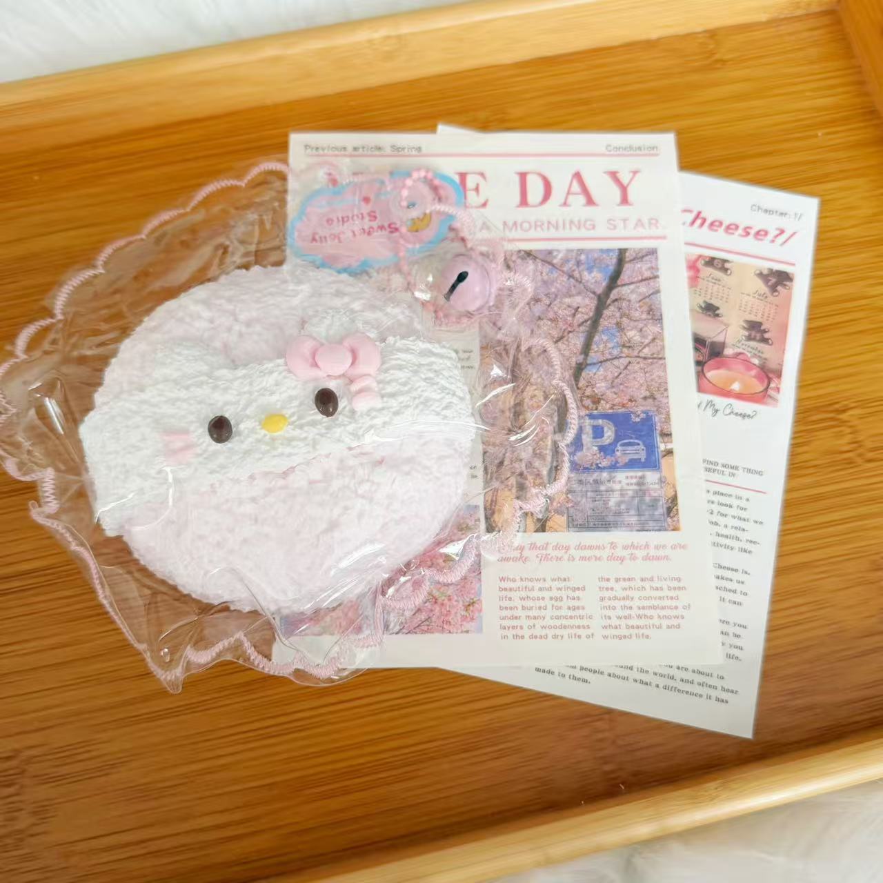 KT Powder Puff Handmade Taba Squishy Toy | Stress Reliever | Unique Fun | Slime Toy | Gift Idea