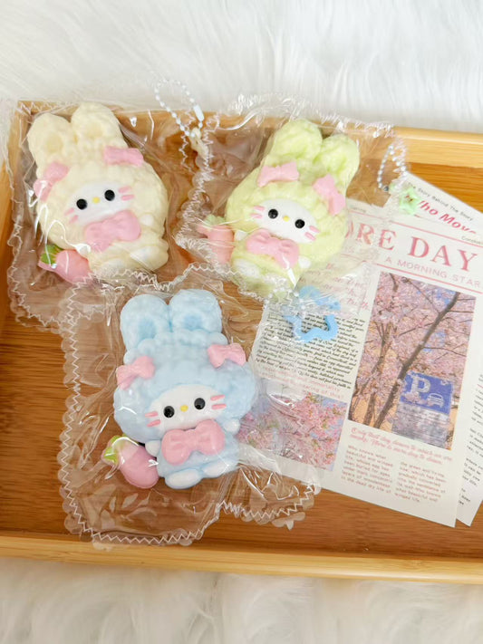 KT Rabbit Handmade Taba Squishy Toy | Stress Reliever | Unique Fun | Slime Toy | Gift Idea