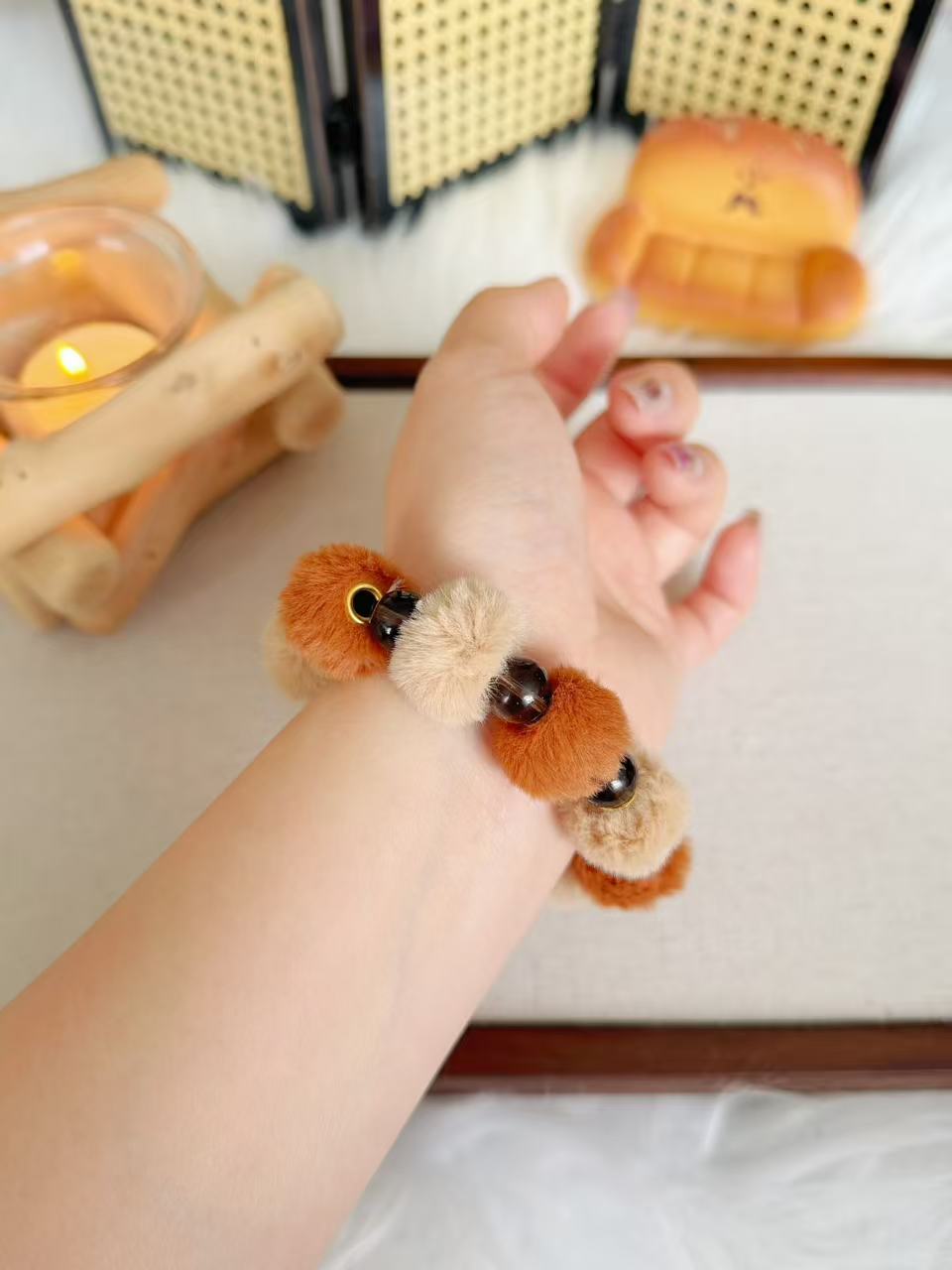毛绒绒小熊 Design Bracelet | Handmade Bracelet