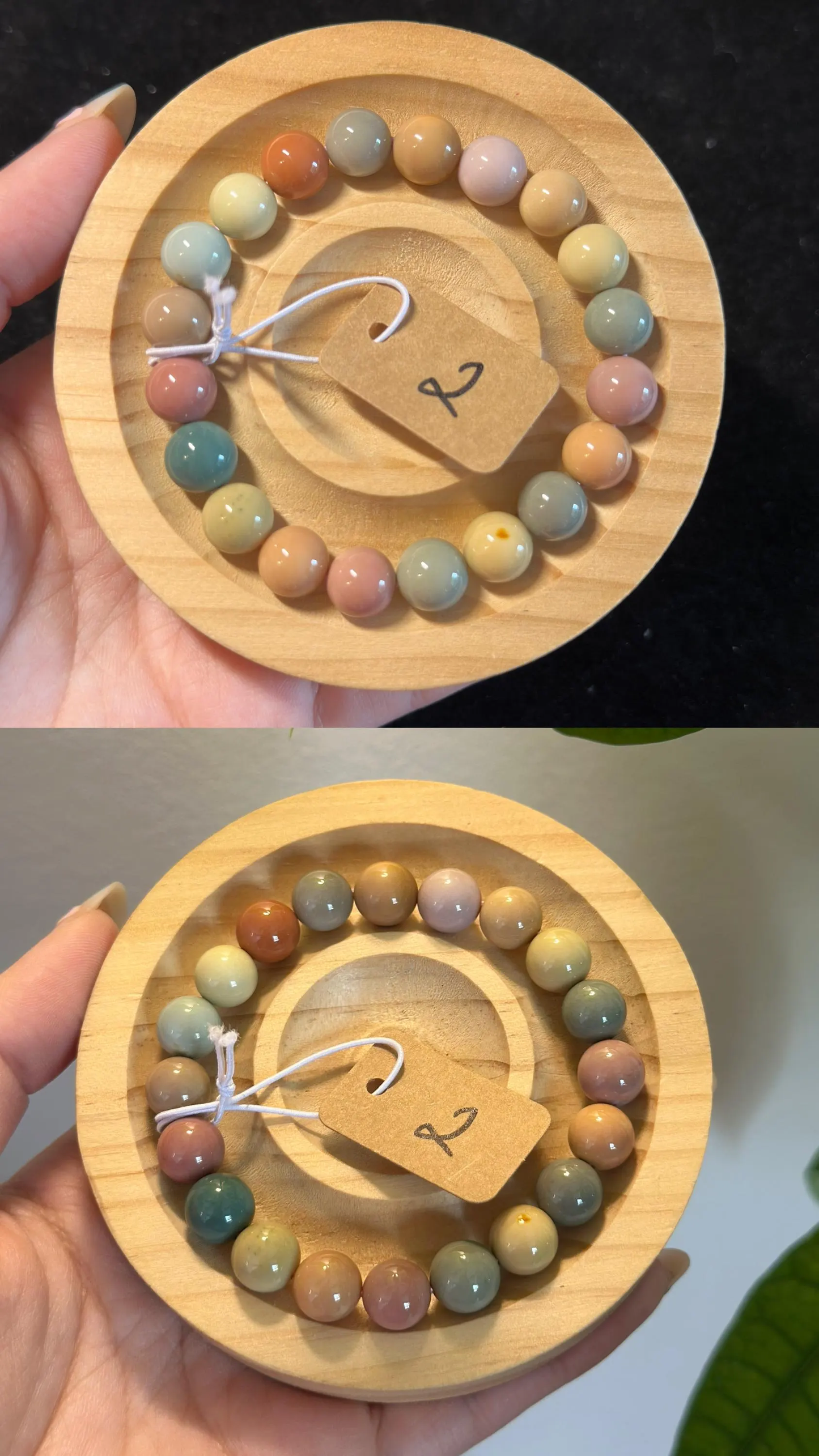 9mm Alashan Agate Raw Bracelet | Natural Gemstone Jewelry | Women Accessories | Gift for Her | DIY | Textured Stone