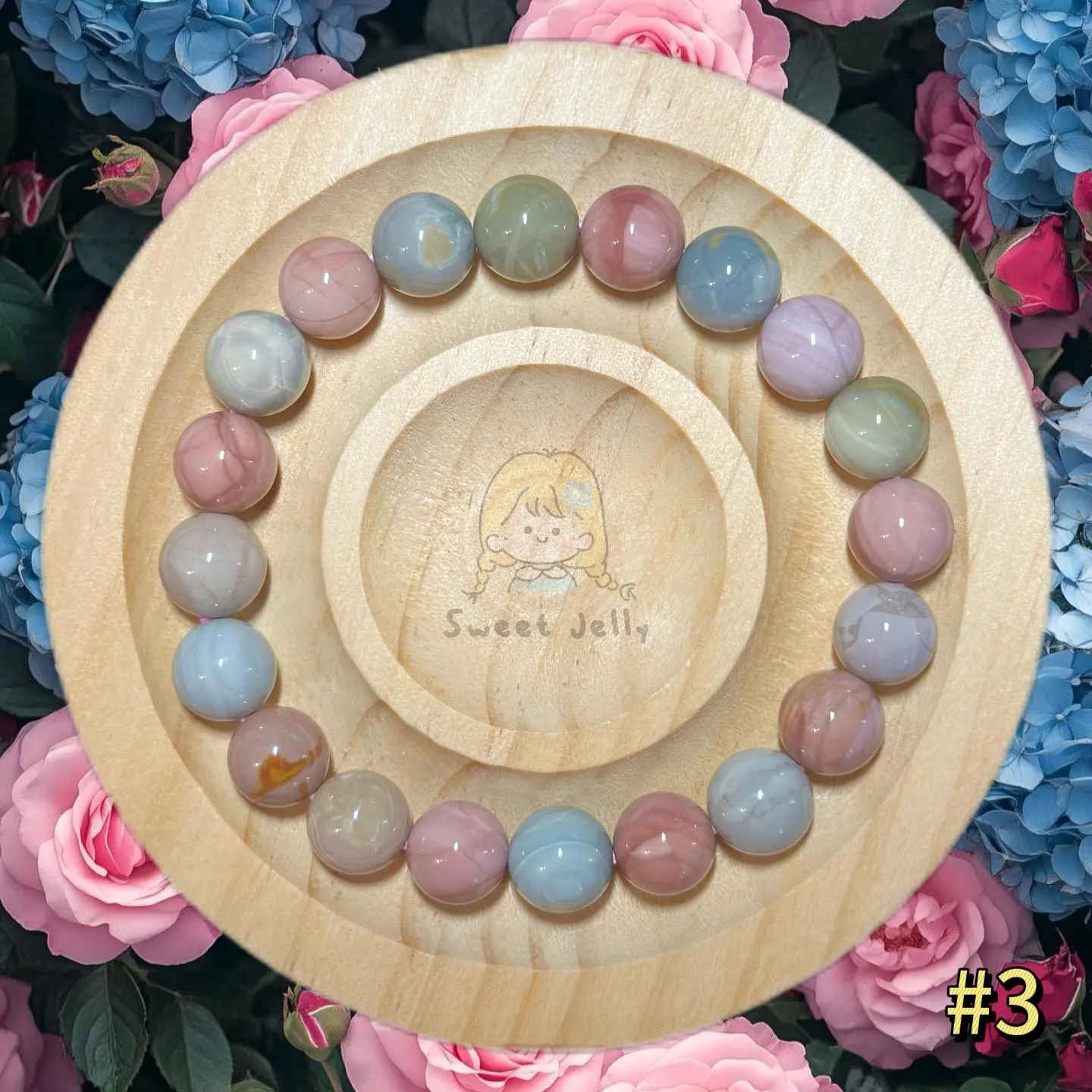 9mm Alashan Agate Raw Bracelet | Natural Gemstone Jewelry | Women Accessories | Gift for Her | DIY | Textured Stone