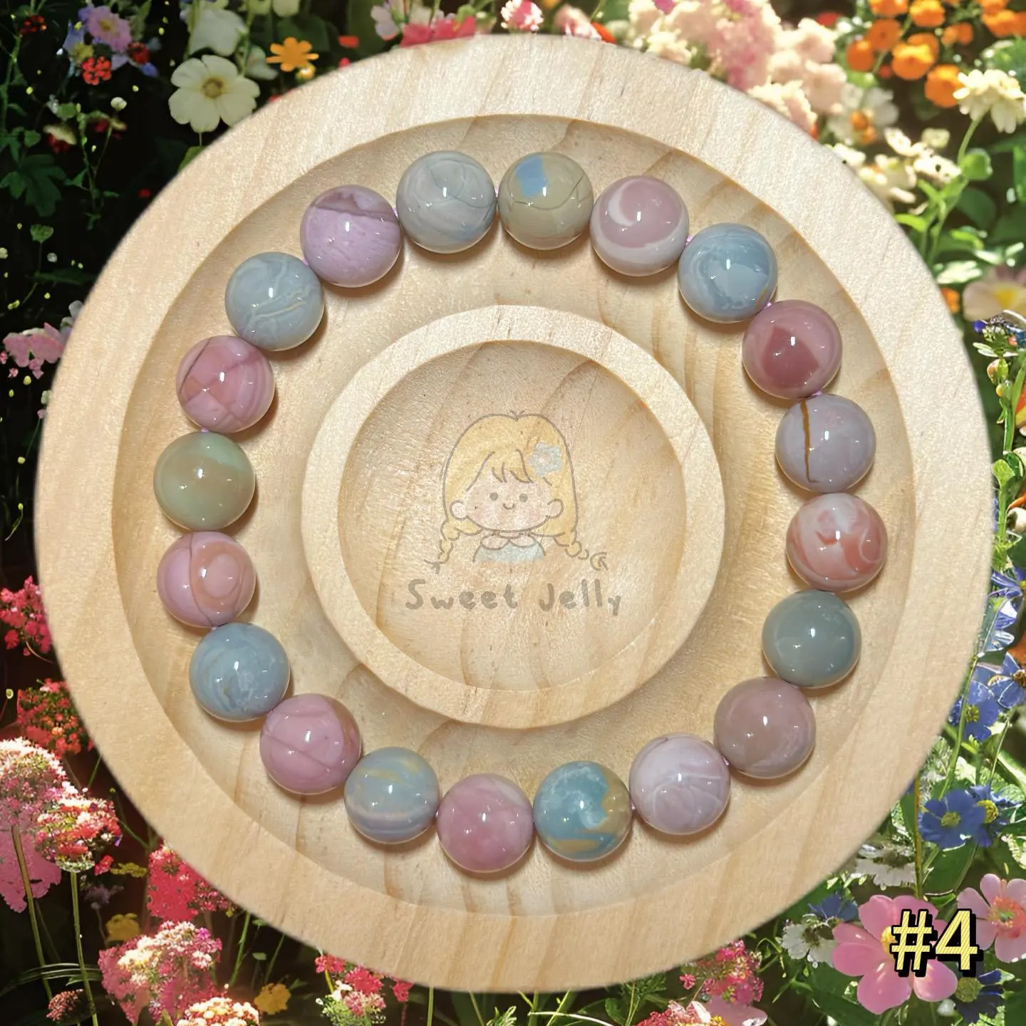 9mm Alashan Agate Raw Bracelet | Natural Gemstone Jewelry | Women Accessories | Gift for Her | DIY | Textured Stone