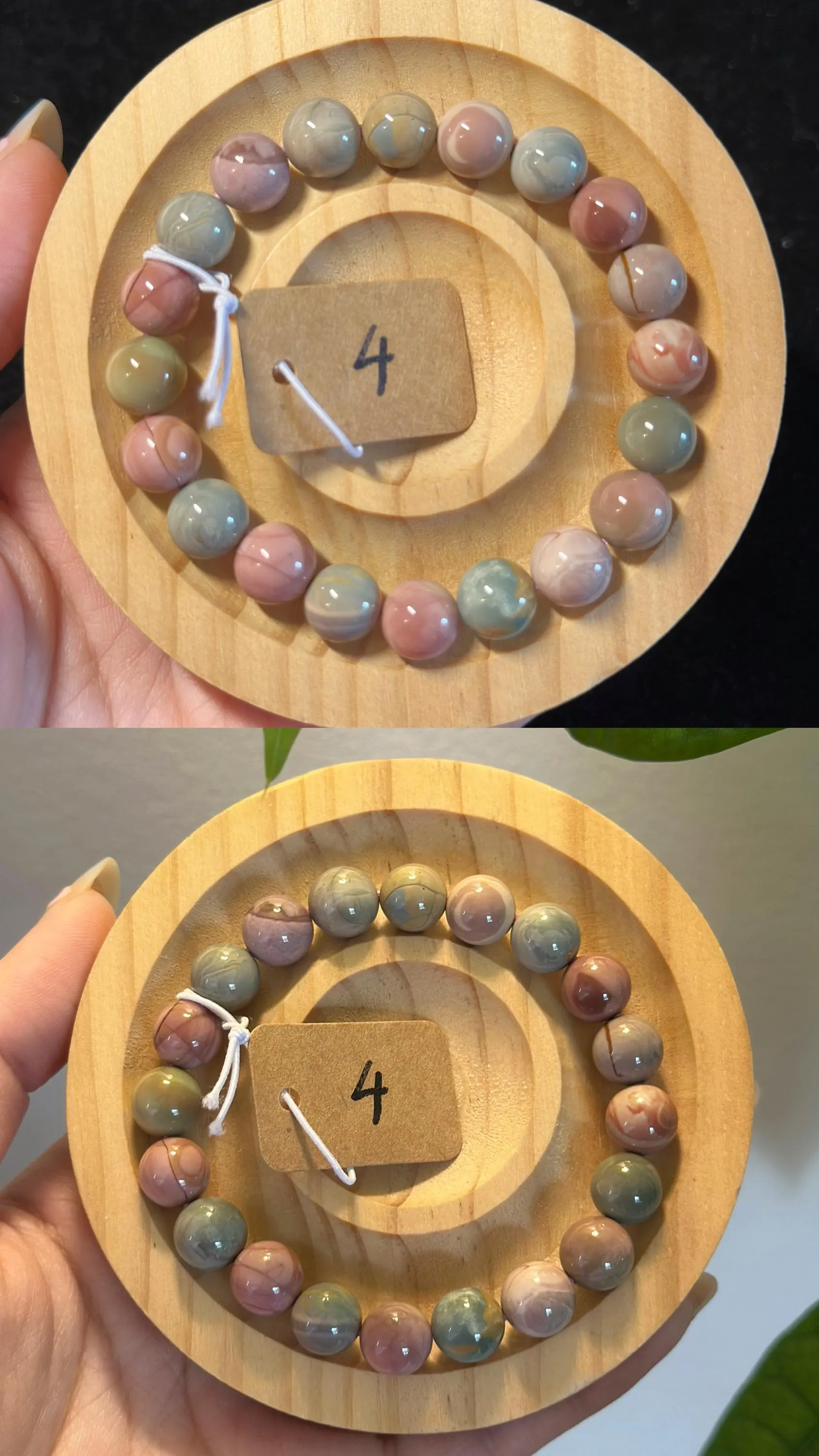 9mm Alashan Agate Raw Bracelet | Natural Gemstone Jewelry | Women Accessories | Gift for Her | DIY | Textured Stone